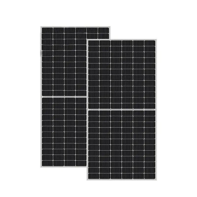 Longi Hi-MO 7 144 Células Bifacial Painel fotovoltaico de vidro duplo 31,8 kg para sistema de energia solar