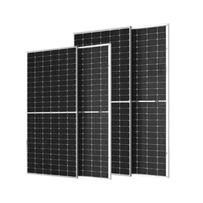 Módulo Pv 585watt Bifacial Mono Painel Solar para Integração de Canopy Patio Transportável