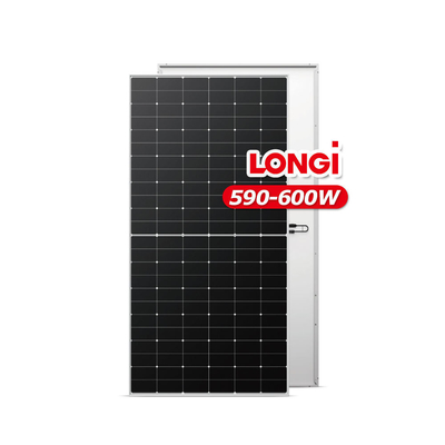 Longi Hi-MO X6 Cientista Módulo Monocristalino 590W Painel Solar para Sistema de Energia Solar