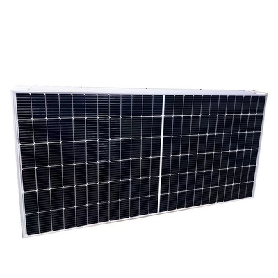Célula painéis solares luminosos canadenses 585 Watt Bifacial n Tipo Mono Perc para uso doméstico