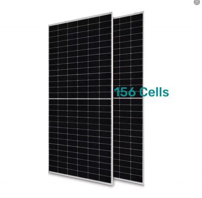 Vidros frontais 2.0 mm JASOLAR PERC Painéis solares bifaciais 580-605W para Sistema de Energia Solar