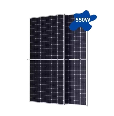 Painel Solar de Silício Monocristalino 535W 540W 545W 550W 555W 560W Bifacial Dual Glass