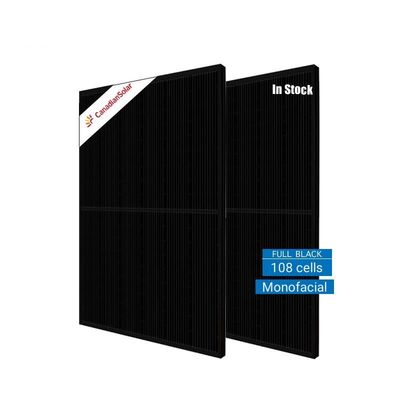 CanadianSolar 108 células PERC painel solar monocristalino 380W 385W 390W 395W 400W 405W