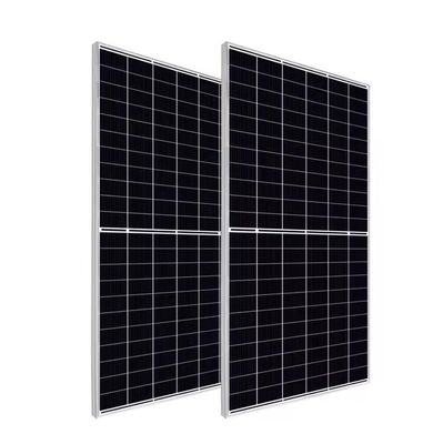 Modulo de energia solar de meia célula de 182 mm Painel fotovoltaico Anodizado Quadro de liga de alumínio