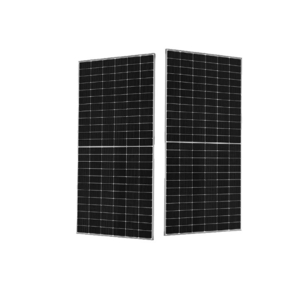 595W-625W Sistema de Energia Solar de Silício Monocristalino 144 Células Painel PV de vidro duplo