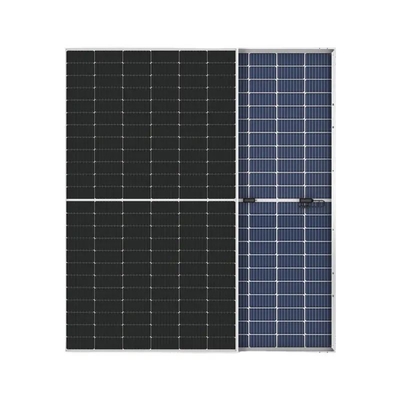 Painel fotovoltaico bifacial de vidro duplo de tipo N de 620 W para máxima produção de energia e durabilidade