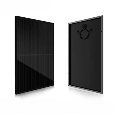 Módulo de painel solar mono preto