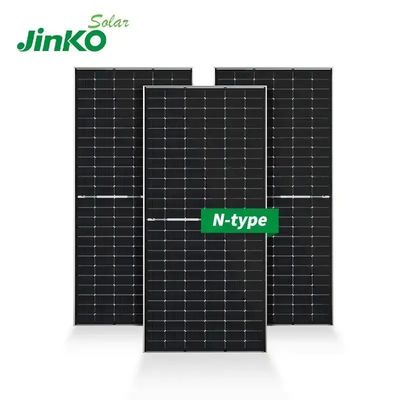 Sistema de energia solar Monofacial Jinkosolar painel fotovoltaico 132 células módulo solar 630W