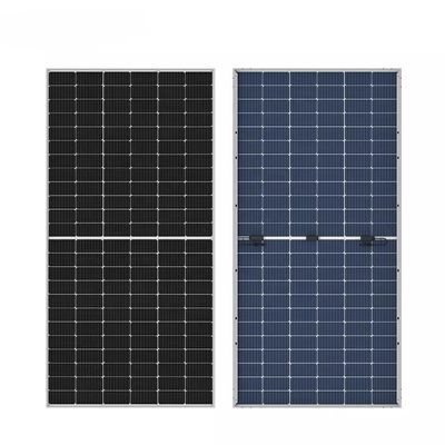 Vidros frontais 2.0 mm 570W 575W 580W 585W 590W 595W Painéis solares monocristalinos JAsolar N-tipo de vidro duplo Bifacial painéis fotovoltaicos 144 células