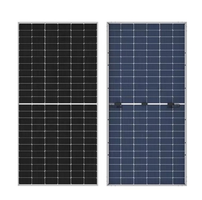 Módulo monocristalino de tecnologia TOPCon tipo N com vidro duplo e design bifacial