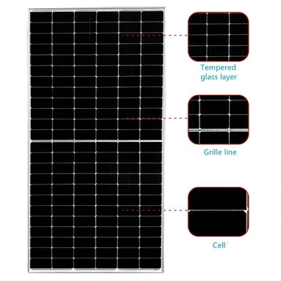 Sistema de Energia Solar Células de Silício Monocristalino Longi Hi-MO 6 Max Painéis Solares 625w