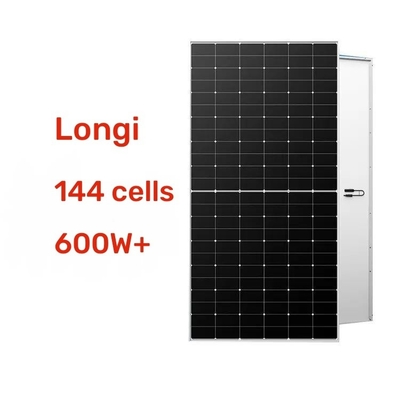 Longi Hi-MO 6 Max painéis solares fotovoltaicos para 22,8% de eficiência e 144 células