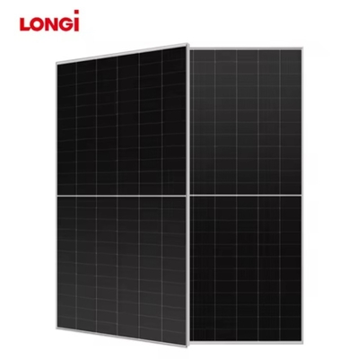 Quadro de liga de alumínio anodizado 605W-630W Painel solar monocristalino para aplicações