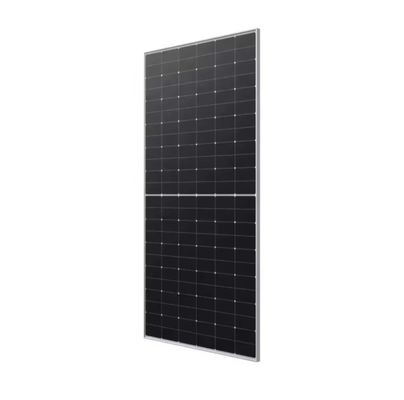 Painel solar monocristalino flexível Longi 605W-630W para geração de energia residencial