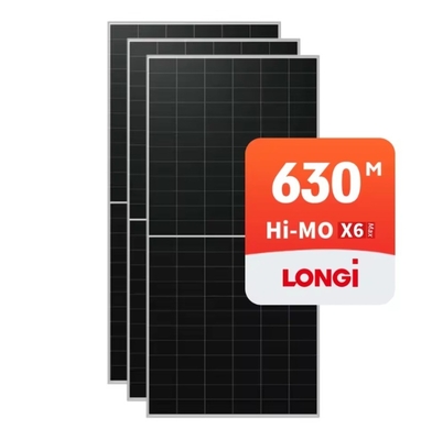 LR7-72HTH Hi Mo X6 Longi painéis solares monocristalinos de meia célula fotovoltaica residencial